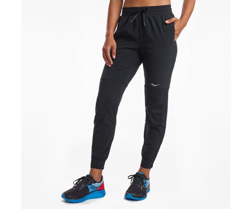 Women's Saucony Summit Jogger Pants Black | Singapore 278KORI